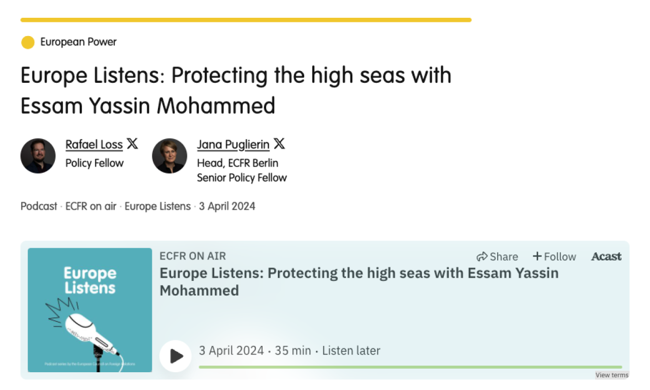 Europe Listens Podcast